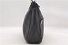 Authentic GUCCI Bamboo Shoulder Hand Bag Purse Leather 0013865 Black 6732C