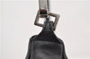 Authentic GUCCI Bamboo Shoulder Hand Bag Purse Leather 0013865 Black 6732C