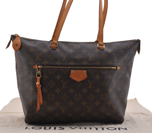 Authentic Louis Vuitton Monogram Iena MM Shoulder Tote Bag M42267 LV 6732D