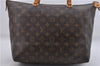 Authentic Louis Vuitton Monogram Iena MM Shoulder Tote Bag M42267 LV 6732D