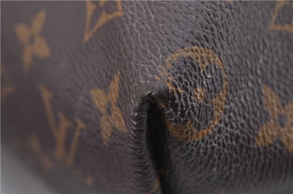 Authentic Louis Vuitton Monogram Iena MM Shoulder Tote Bag M42267 LV 6732D