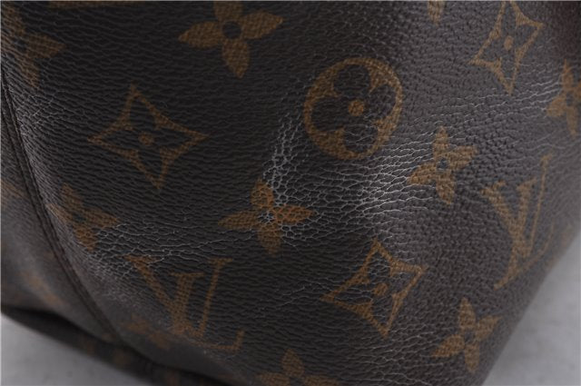Authentic Louis Vuitton Monogram Iena MM Shoulder Tote Bag M42267 LV 6732D