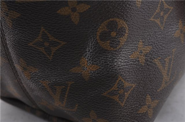 Authentic Louis Vuitton Monogram Iena MM Shoulder Tote Bag M42267 LV 6732D