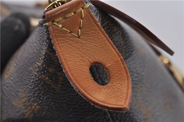 Authentic Louis Vuitton Monogram Iena MM Shoulder Tote Bag M42267 LV 6732D