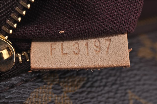 Authentic Louis Vuitton Monogram Iena MM Shoulder Tote Bag M42267 LV 6732D