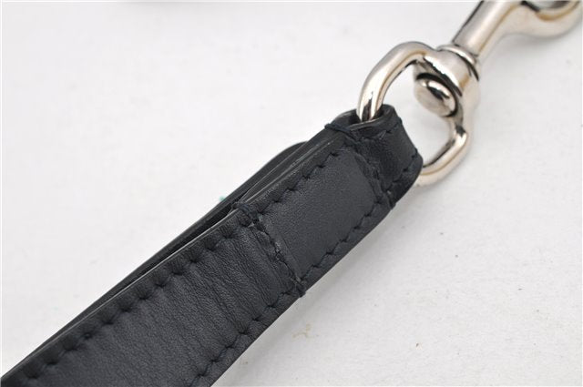 Authentic GUCCI GG Blooms PVC Clutch Hand Bag Purse 546349 Navy Blue 6732F