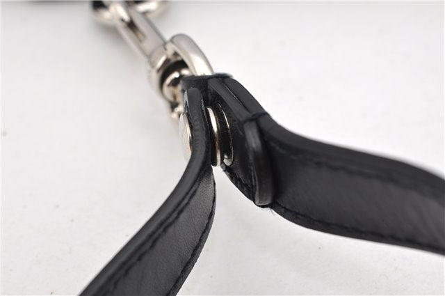 Authentic GUCCI GG Blooms PVC Clutch Hand Bag Purse 546349 Navy Blue 6732F