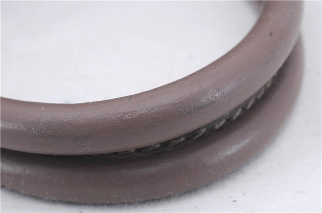 Authentic GUCCI Guccissima Sukey Leather Shoulder Tote Bag 211944 Purple 6735D