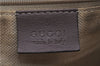 Authentic GUCCI Guccissima Sukey Leather Shoulder Tote Bag 211944 Purple 6735D