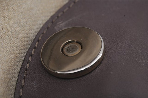 Authentic GUCCI Guccissima Sukey Leather Shoulder Tote Bag 211944 Purple 6735D