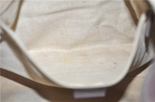 Authentic GUCCI Guccissima Sukey Leather Shoulder Tote Bag 211944 Purple 6735D