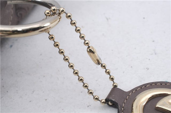 Authentic GUCCI Guccissima Sukey Leather Shoulder Tote Bag 211944 Purple 6735D