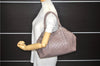 Authentic GUCCI Guccissima Sukey Leather Shoulder Tote Bag 211944 Purple 6735D