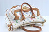 Auth Louis Vuitton Monogram Multicolor Rita 2Way Hand Bag White M40125 LV 6737B