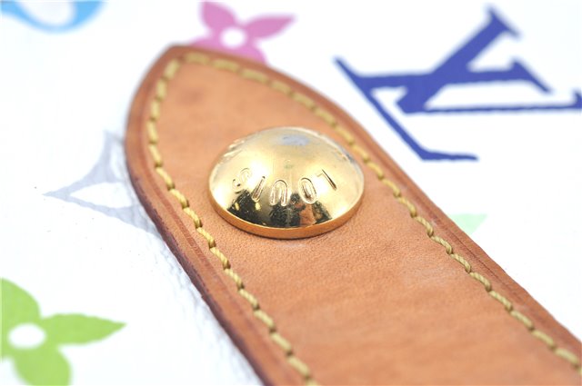 Auth Louis Vuitton Monogram Multicolor Rita 2Way Hand Bag White M40125 LV 6737B