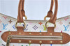 Auth Louis Vuitton Monogram Multicolor Rita 2Way Hand Bag White M40125 LV 6737B