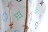 Auth Louis Vuitton Monogram Multicolor Rita 2Way Hand Bag White M40125 LV 6737B