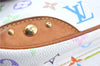 Auth Louis Vuitton Monogram Multicolor Rita 2Way Hand Bag White M40125 LV 6737B
