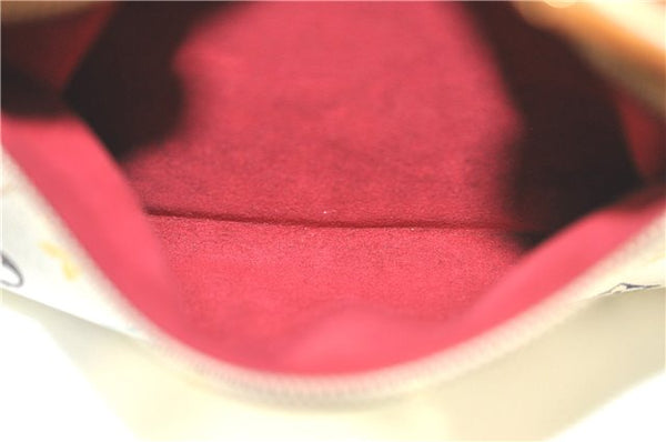 Auth Louis Vuitton Monogram Multicolor Rita 2Way Hand Bag White M40125 LV 6737B