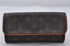 Authentic LOUIS VUITTON Monogram Pochette Twin PM Shoulder Bag M51854 LV 6737C