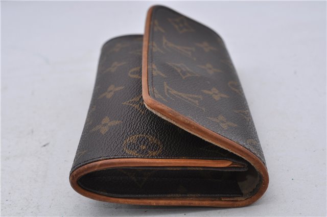 Authentic LOUIS VUITTON Monogram Pochette Twin PM Shoulder Bag M51854 LV 6737C