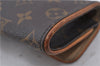 Authentic LOUIS VUITTON Monogram Pochette Twin PM Shoulder Bag M51854 LV 6737C