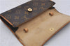 Authentic LOUIS VUITTON Monogram Pochette Twin PM Shoulder Bag M51854 LV 6737C