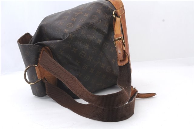 Authentic LOUIS VUITTON Monogram Montsouris GM Backpack M51135 LV 6738C