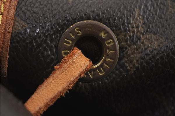 Authentic LOUIS VUITTON Monogram Montsouris GM Backpack M51135 LV 6738C