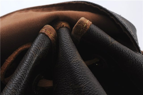 Authentic LOUIS VUITTON Monogram Montsouris GM Backpack M51135 LV 6738C