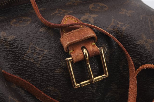 Authentic LOUIS VUITTON Monogram Montsouris GM Backpack M51135 LV 6738C