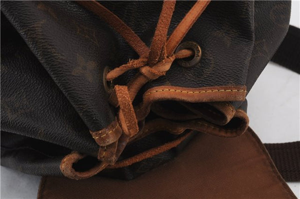 Authentic LOUIS VUITTON Monogram Montsouris GM Backpack M51135 LV 6738C