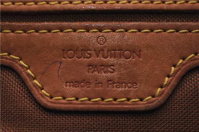 Authentic LOUIS VUITTON Monogram Montsouris GM Backpack M51135 LV 6738C