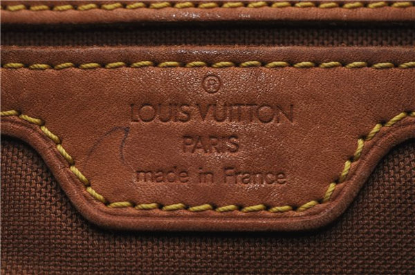 Authentic LOUIS VUITTON Monogram Montsouris GM Backpack M51135 LV 6738C