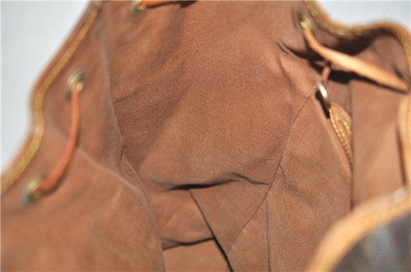 Authentic LOUIS VUITTON Monogram Montsouris GM Backpack M51135 LV 6738C