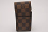 Authentic Louis Vuitton Damier Etui Cigarette Case N63024 LV 6738I