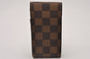 Authentic Louis Vuitton Damier Etui Cigarette Case N63024 LV 6738I