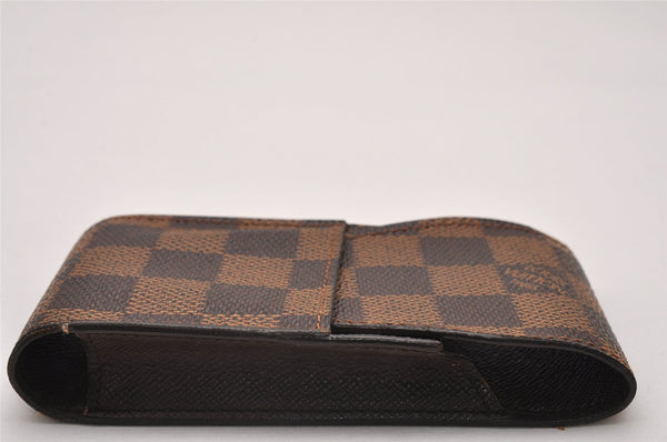Authentic Louis Vuitton Damier Etui Cigarette Case N63024 LV 6738I