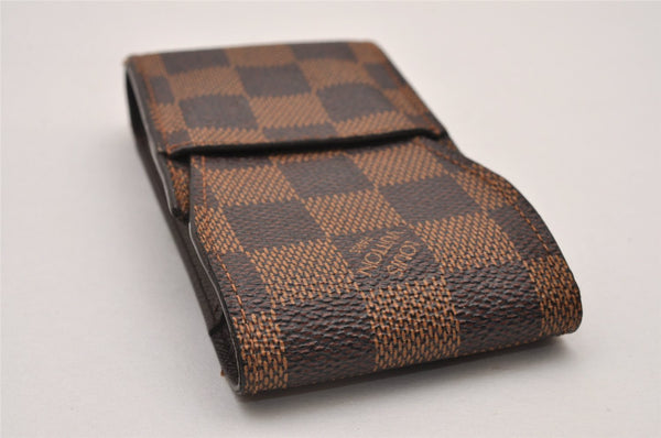 Authentic Louis Vuitton Damier Etui Cigarette Case N63024 LV 6738I