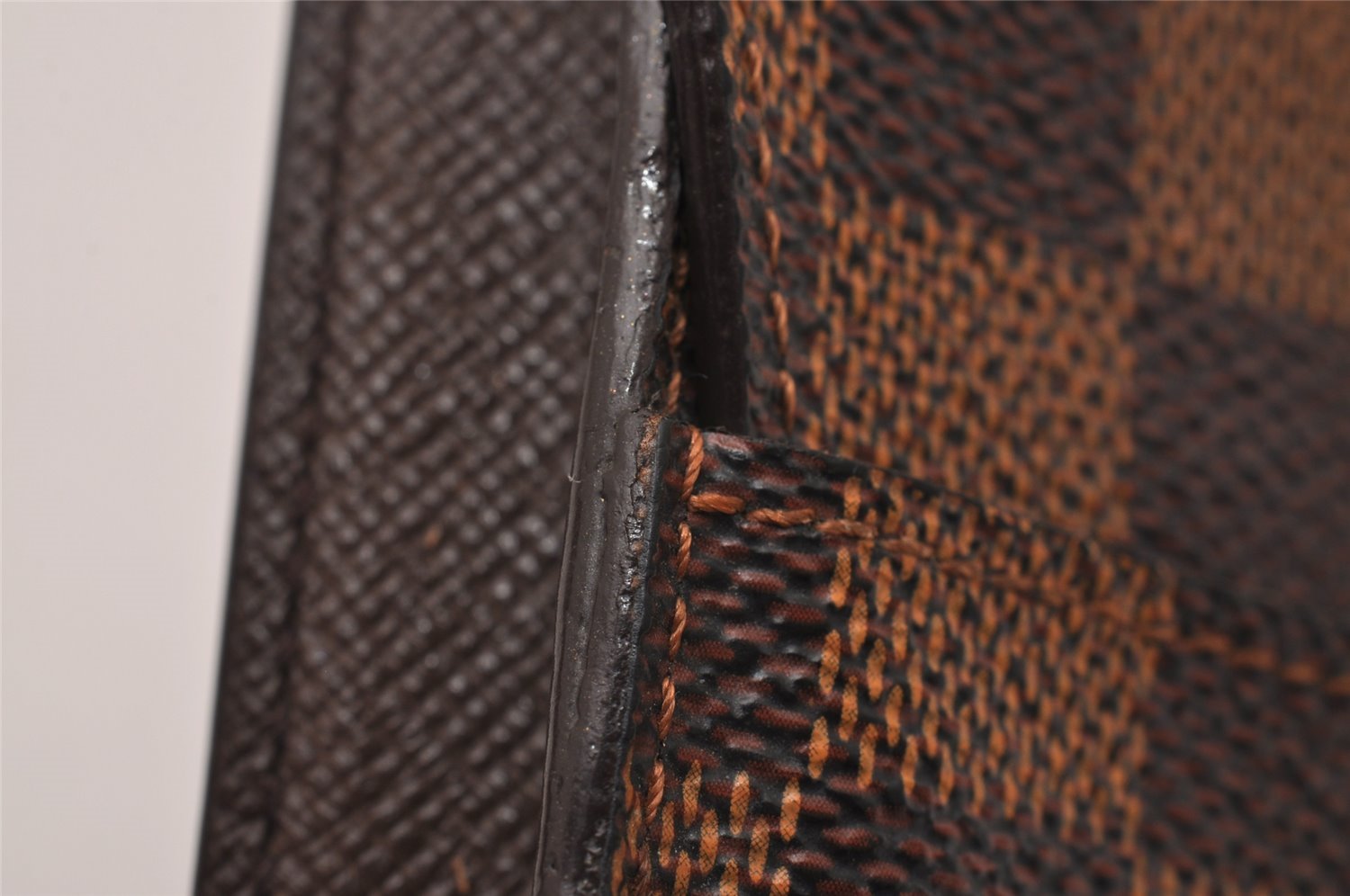 Authentic Louis Vuitton Damier Etui Cigarette Case N63024 LV 6738I