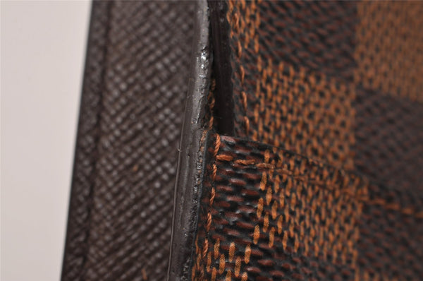 Authentic Louis Vuitton Damier Etui Cigarette Case N63024 LV 6738I