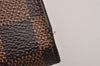 Authentic Louis Vuitton Damier Etui Cigarette Case N63024 LV 6738I