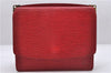 Authentic Louis Vuitton Epi Grenelle Shoulder Cross Body Bag Red M52367 LV 6740D