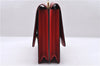Authentic Louis Vuitton Epi Grenelle Shoulder Cross Body Bag Red M52367 LV 6740D