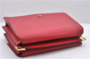 Authentic Louis Vuitton Epi Grenelle Shoulder Cross Body Bag Red M52367 LV 6740D