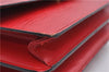Authentic Louis Vuitton Epi Grenelle Shoulder Cross Body Bag Red M52367 LV 6740D