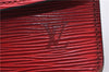 Authentic Louis Vuitton Epi Grenelle Shoulder Cross Body Bag Red M52367 LV 6740D