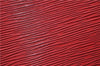 Authentic Louis Vuitton Epi Grenelle Shoulder Cross Body Bag Red M52367 LV 6740D