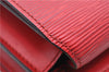 Authentic Louis Vuitton Epi Grenelle Shoulder Cross Body Bag Red M52367 LV 6740D