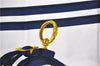 Authentic HERMES Carre 90 Scarf "BRIDES de GALA par" Silk Navy 6740E